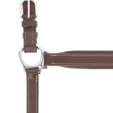 Licol cuir Norton Pro Grooming Havane Marron