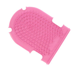Gant étrille + brosse Rose