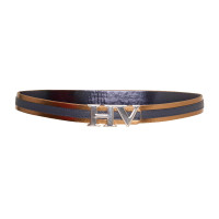 Ceinture HV Polo Isabelle Marine / marron Bleu