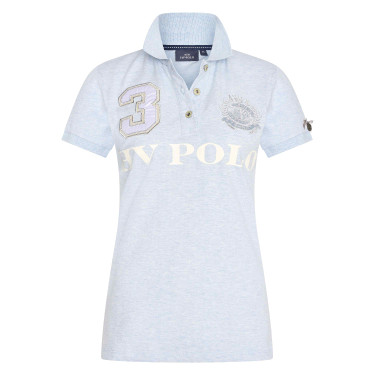 Polo Favouritas EQ HV Polo Cloud melange Bleu Polo Favouritas EQ HV Polo Cloud melange Bleu