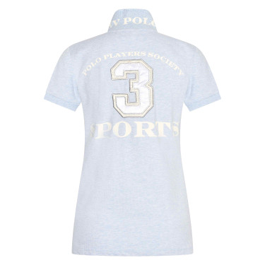 Polo Favouritas EQ HV Polo Cloud melange Bleu Polo Favouritas EQ HV Polo Cloud melange Bleu