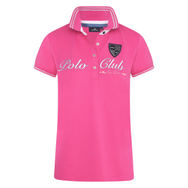 Polo HV Polo Long Island Neon fuchsia Rose
