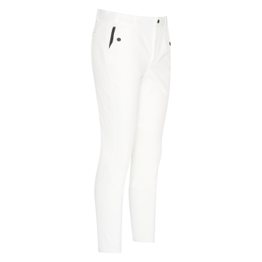 Pantalon d'équitation Euro-Star Marco KneeGrip Blanc