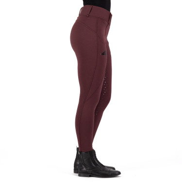 Legging d'équitation Easy Rider Don FullGrip Rose noire Bordeaux Legging d'équitation Easy Rider Don FullGrip Rose noire Bordeaux