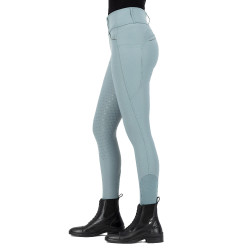 Legging d'équitation Easy Rider Maxima FullGrip Plomb Bleu