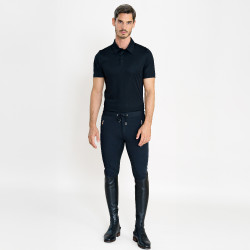 Pantalon d'équitation Euro-Star Athleisuremen FullGrip homme Noir