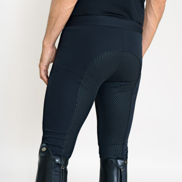 Pantalon d'équitation Euro-Star Athleisuremen FullGrip homme Noir