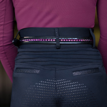 Ceinture Sparkle Imperial Riding Olania Fig Bordeaux