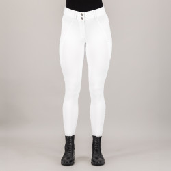 Pantalon d'équitation Imperial Riding Bliss FullGrip Blanc