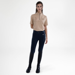 Legging d'équitation HV Polo Favourite Highwaist FullGrip Bleu marine