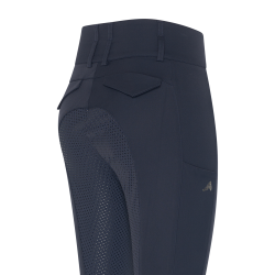 Pantalon d'équitation Euro-star Aurelia Full Grip Nuit Bleu marine