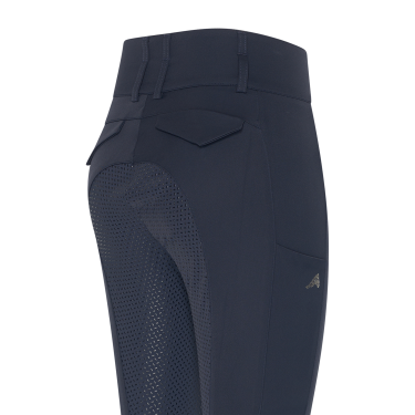 Pantalon d'équitation Euro-star Aurelia Full Grip Nuit Bleu marine