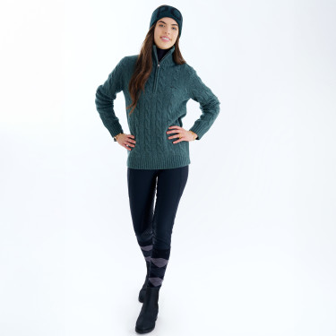 Pullover HV Polo Dunya Vert canard Pullover HV Polo Dunya Vert canard