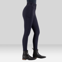 Pantalon d'équitation Euro-Star Athletic Luxe FullGrip Nuit Bleu marine