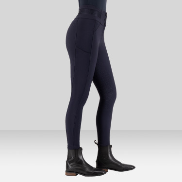 Pantalon d'équitation Euro-Star Athletic Luxe FullGrip Nuit Bleu marine
