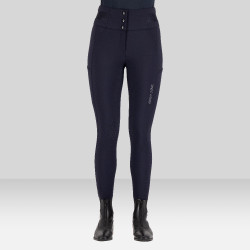 Pantalon d'équitation Euro-Star Athletic Luxe FullGrip Nuit Bleu marine