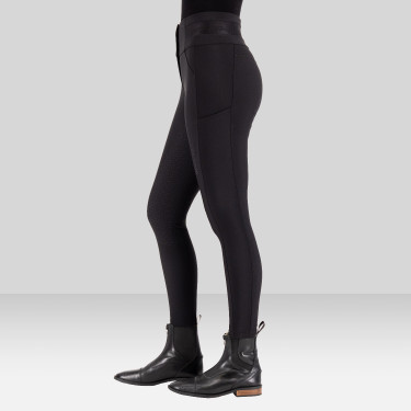 Pantalon d'équitation Euro-Star Athletic Luxe FullGrip Noir