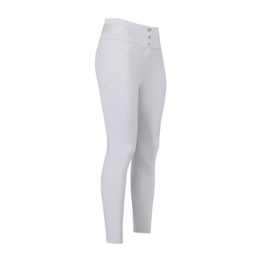 Pantalon d'équitation Euro-Star Athletic Luxe FullGrip Blanc Pantalon d'équitation Euro-Star Athletic Luxe FullGrip Blanc