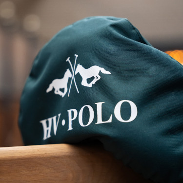 Housse de selle HV Polo Jumping Vert canard Housse de selle HV Polo Jumping Vert canard