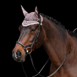 Bonnet anti-mouches Imperial Riding Lenny Marbre Gris