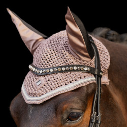 Bonnet anti-mouches Imperial Riding Lenny Marbre Gris