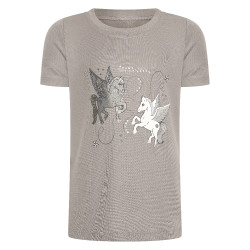 T-shirt Imperial Riding Star Sky enfant Charbon de bois Gris