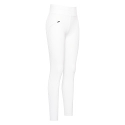 Legging d'équitation Easy Rider Dietse Performance FullGrip femme Blanc