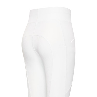 Legging d'équitation Easy Rider Dietse Performance FullGrip femme Blanc