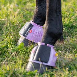 Cloches Imperial Rding Bells PVC Rose clair glitter Cloches Imperial Rding Bells PVC Rose clair glitter