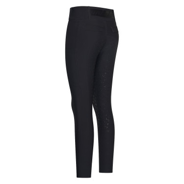 Legging d'équitation Euro-Star Enforce winter FullGrip femme Noir