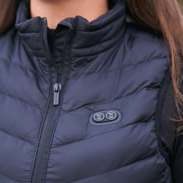 Doudoune sans manches chauffante Imperial Riding Noir