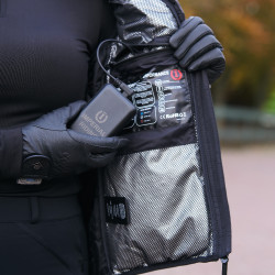 Doudoune sans manches chauffante Imperial Riding Noir