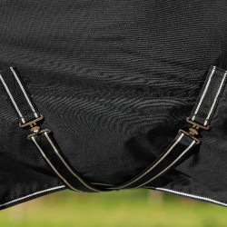 Couverture de paddock Imperial Riding Basic avec couvre-cou haut 200gr Noir
