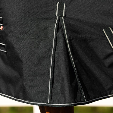 Couverture de paddock Imperial Riding Basic avec couvre-cou haut 300gr Noir