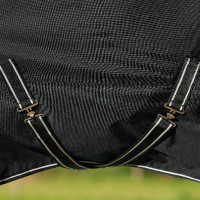 Couverture de paddock Imperial Riding Basic avec couvre-cou haut 400gr Noir