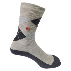 Chaussettes Imperial Riding Queen of Diamonds enfant Gris mélangé Chaussettes Imperial Riding Queen of Diamonds enfant Gris mélangé