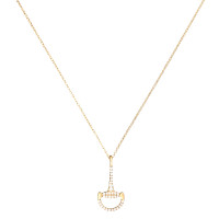 Collier mors HV Polo Lotta femme Gold