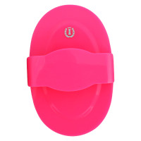 Étrille en caoutchouc douce Imperial Riding Rose néon