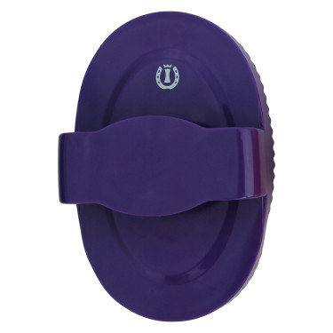 Étrille en caoutchouc douce Imperial Riding Violet royal