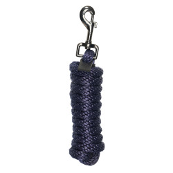 Longe d'attache HV Polo Sacha mousqueton classique Marine Bleu marine