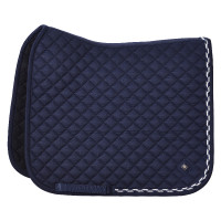 Tapis de selle Imperial Riding Basic cotton Dressage Marine Bleu marine