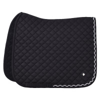 Tapis de selle Imperial Riding Basic cotton Dressage Noir Tapis de selle Imperial Riding Basic cotton Dressage Noir