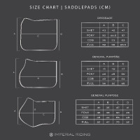 Tapis de selle Imperial Riding Basic cotton GP Tapis de selle Imperial Riding Basic cotton GP