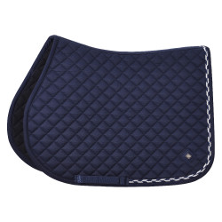 Tapis de selle Imperial Riding Basic cotton GP Marine Bleu marine