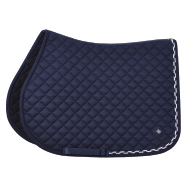 Tapis de selle Imperial Riding Basic cotton GP Marine Bleu marine