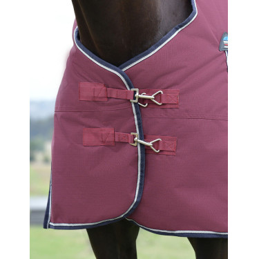 Couverture ComFiTec Essential Turnout Weatherbeeta 0g Bordeaux / marine