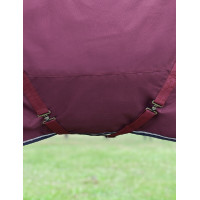 Couverture ComFiTec Essential Turnout Weatherbeeta 50g combo Bordeaux / marine