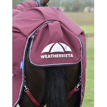 Couverture ComFiTec Essential Turnout Weatherbeeta 50g combo Bordeaux / marine