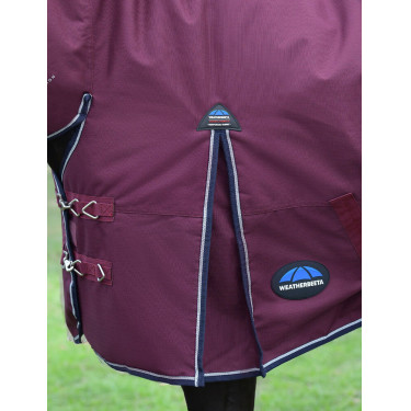 Couverture ComFiTec Essential Turnout Weatherbeeta 50g combo Bordeaux / marine