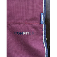 Couverture ComFiTec Essential Turnout Weatherbeeta 50g cou détachable Bordeaux / marine